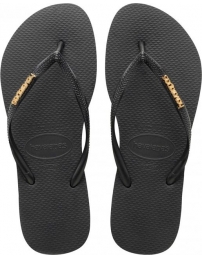 Havaianas chinelo slim logo metallic w